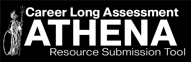 Career Long Assessments: Athena Resource Submission Tool